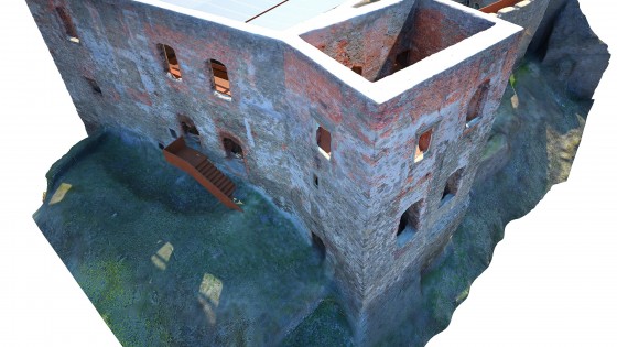 rekonstrukce a nové zastřešení paláce hradu Helfštýna