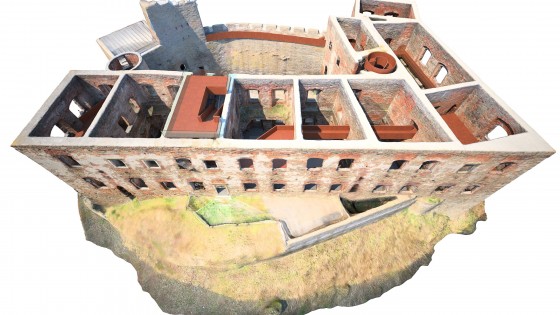 rekonstrukce a nové zastřešení paláce hradu Helfštýna